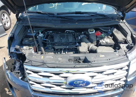 2018 Ford Explorer Xlt z USA, uszkodzony, nr VIN 1FM5K8D81JGB25513